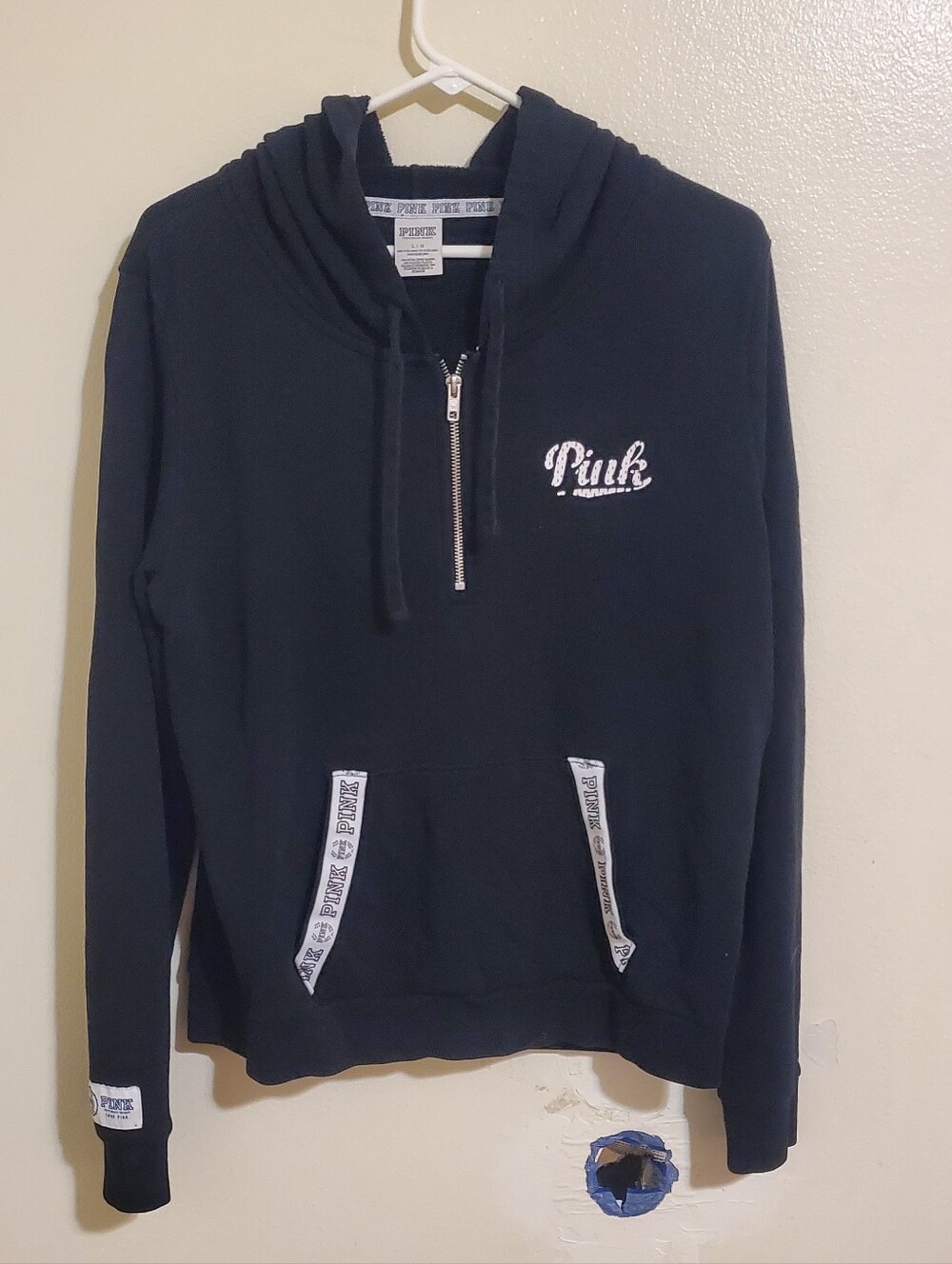 PINK pullover hoodie